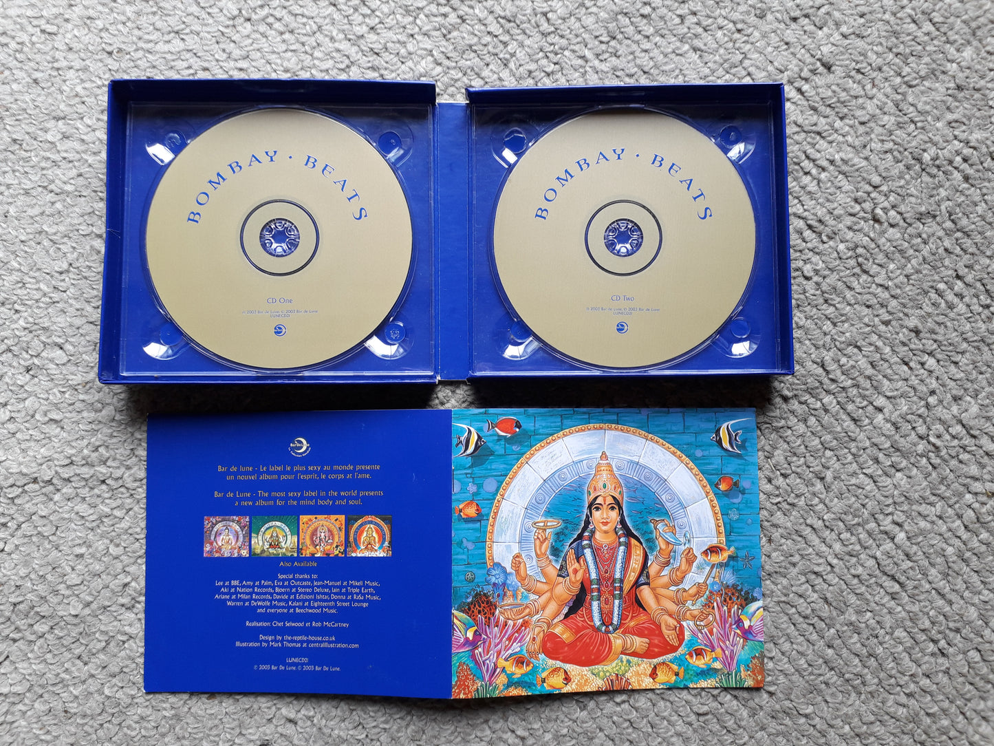 Various-Bombay Beats Double CD Box Set (LUNECD21)