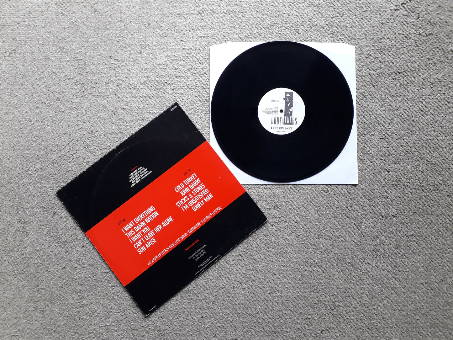 Godfathers-Hit By Hit LP (GFTRLP010)