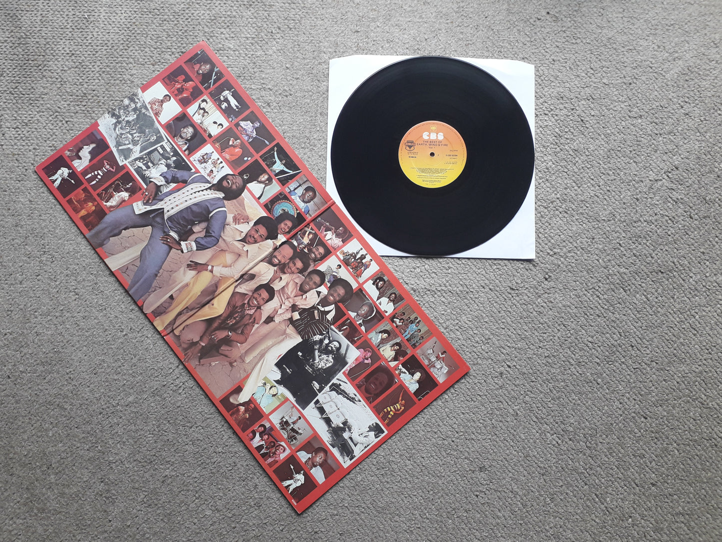 Earth Wind & Fire-The Best Of Earth Wind & Fire Vol.1 LP (S CBS 83284)