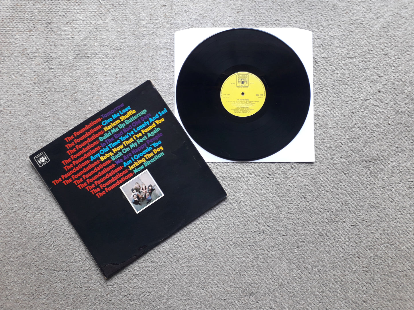 The Foundations-The Foundations LP (MAL 1157)