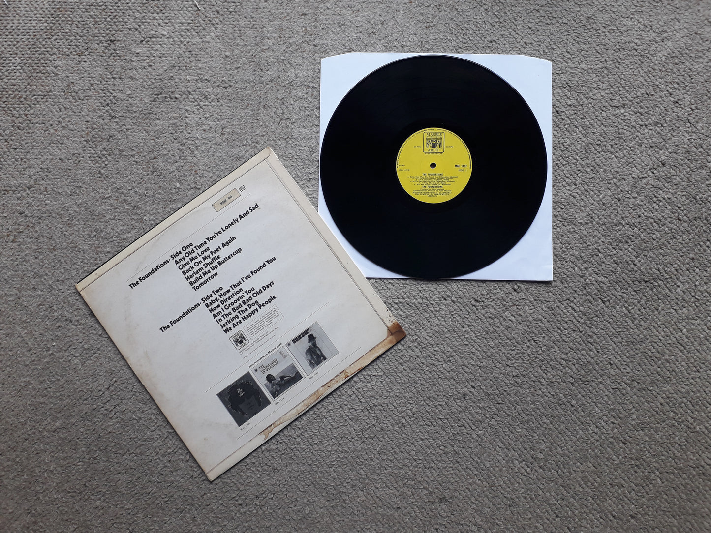 Foundations-The Foundations LP (MAL 1157)