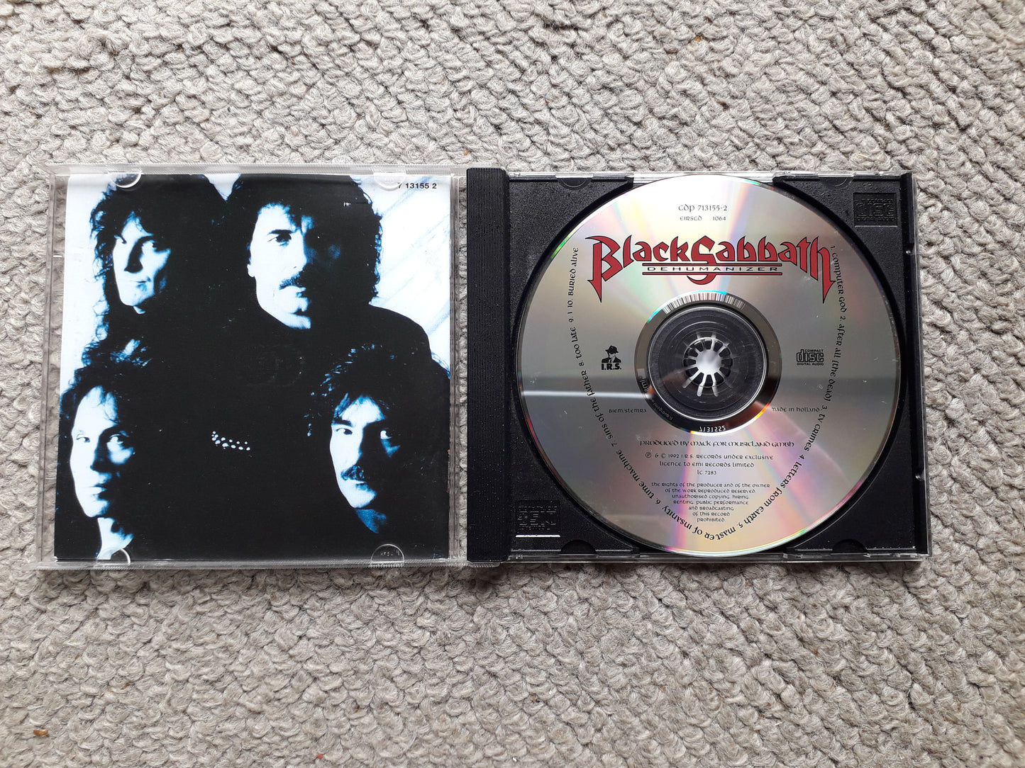 Black Sabbath-Dehumanizer CD (0777 713155 2 7)