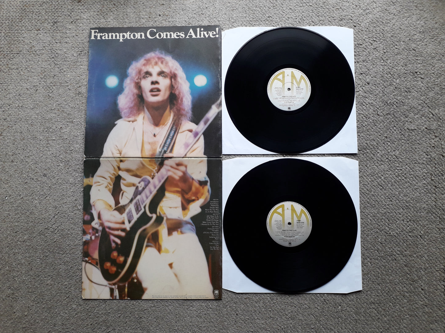 Peter Frampton-Frampton Comes Alive! Dbl LP (AMLM 63703)