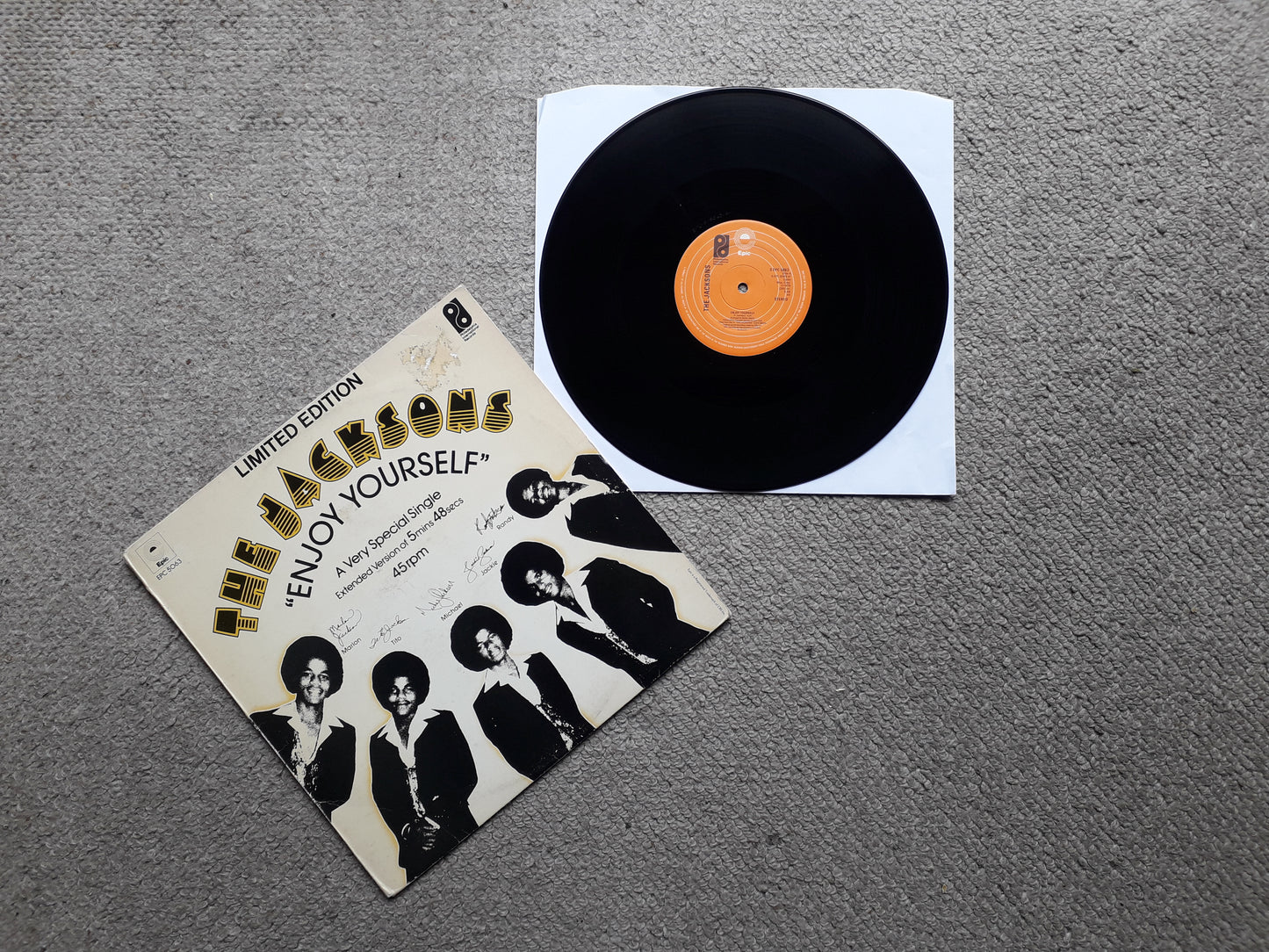 Jacksons-Enjoy Yourself 12" Limited Edition (EPC 5063)