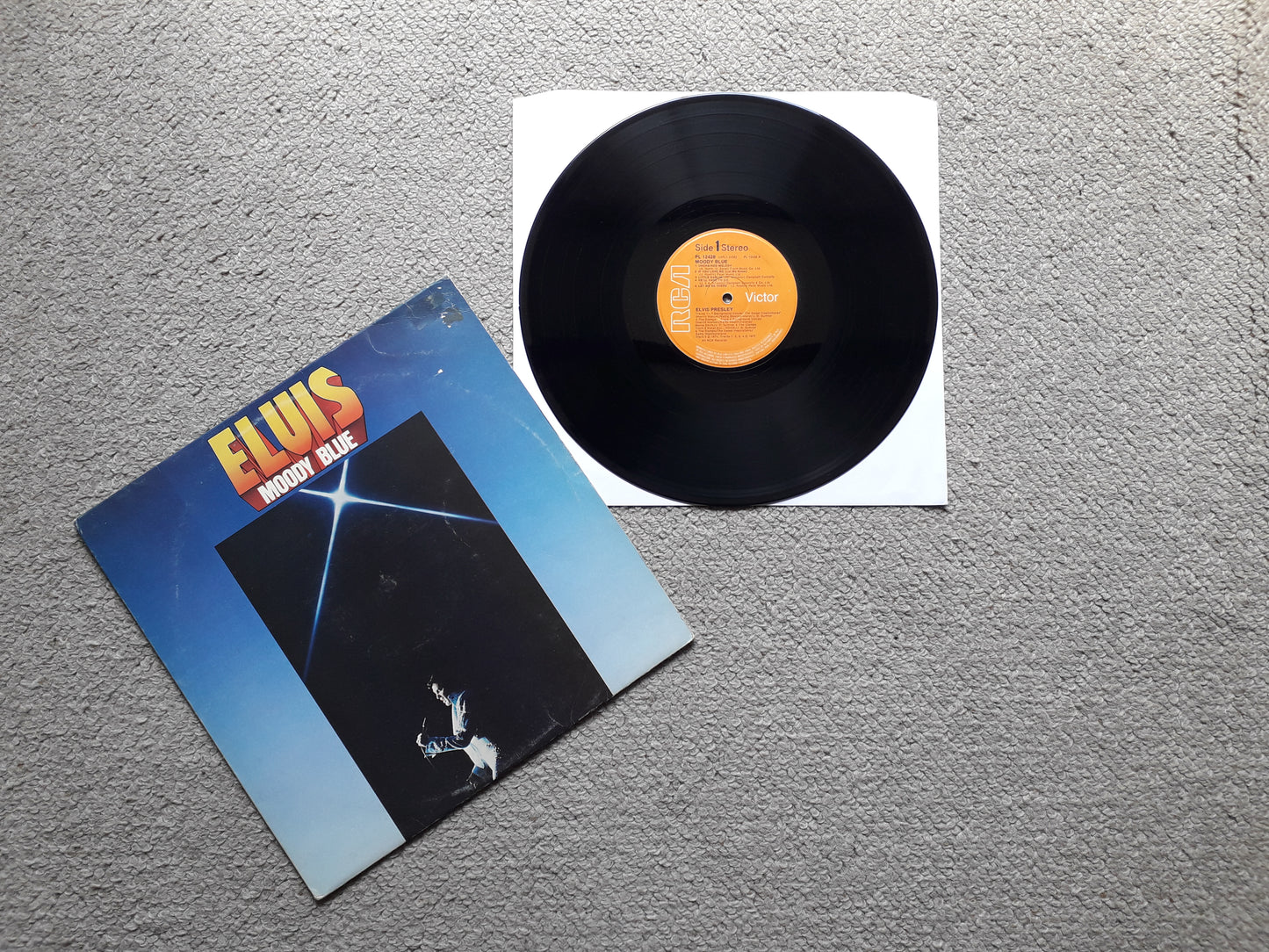 Elvis Presley-Moody Blue LP (PL 12428)