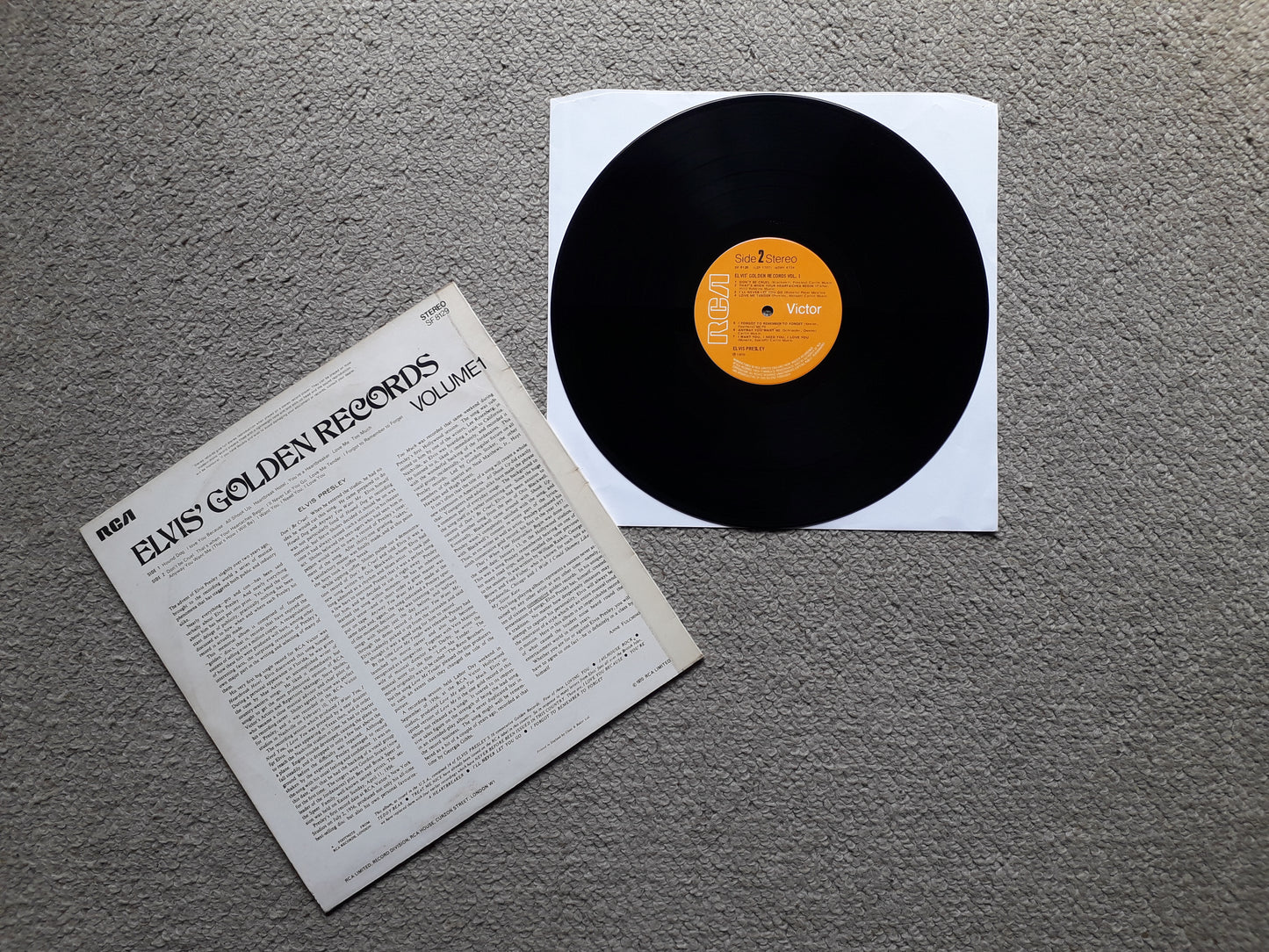 Elvis Presley-Elvis' Golden Records Vol. 1 LP (SF 8129)