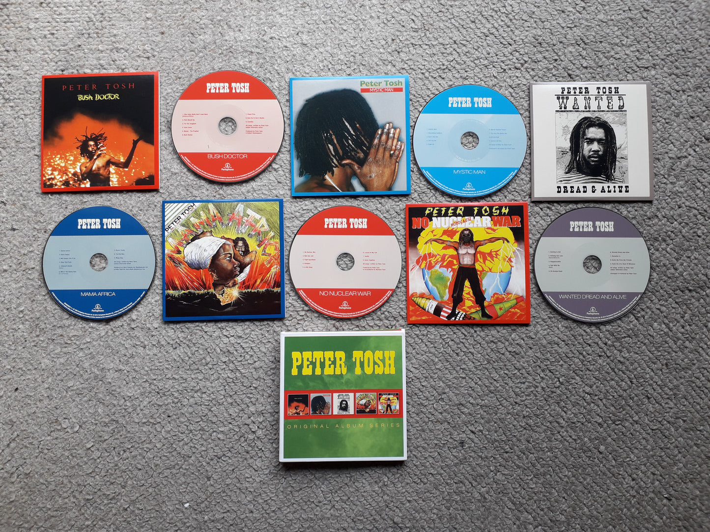 Peter Tosh-Original Albums Series 5 CD Set (2564628527)
