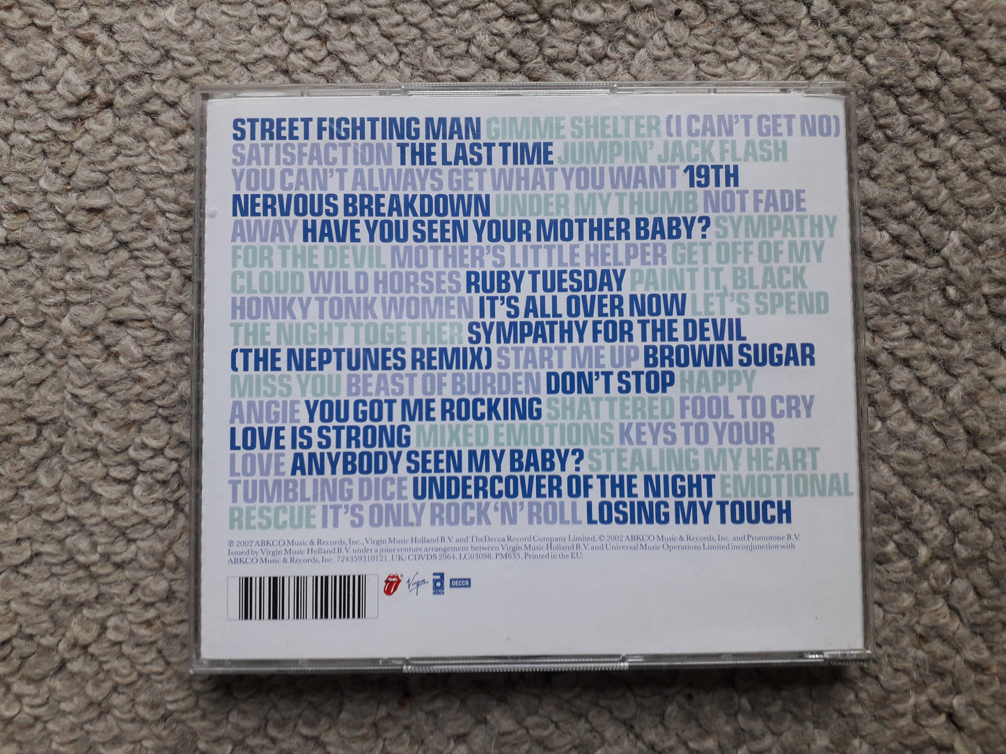 Rolling Stones-Forty Licks Double CD (724359310121)