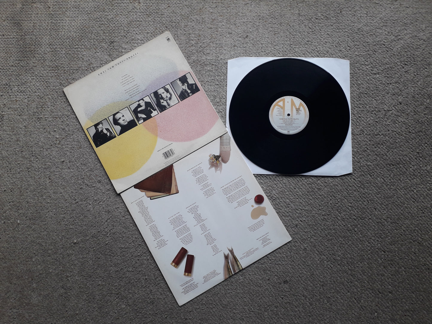 Squeeze-Cosi Fan Tutti Frutti LP (AMA 5085)