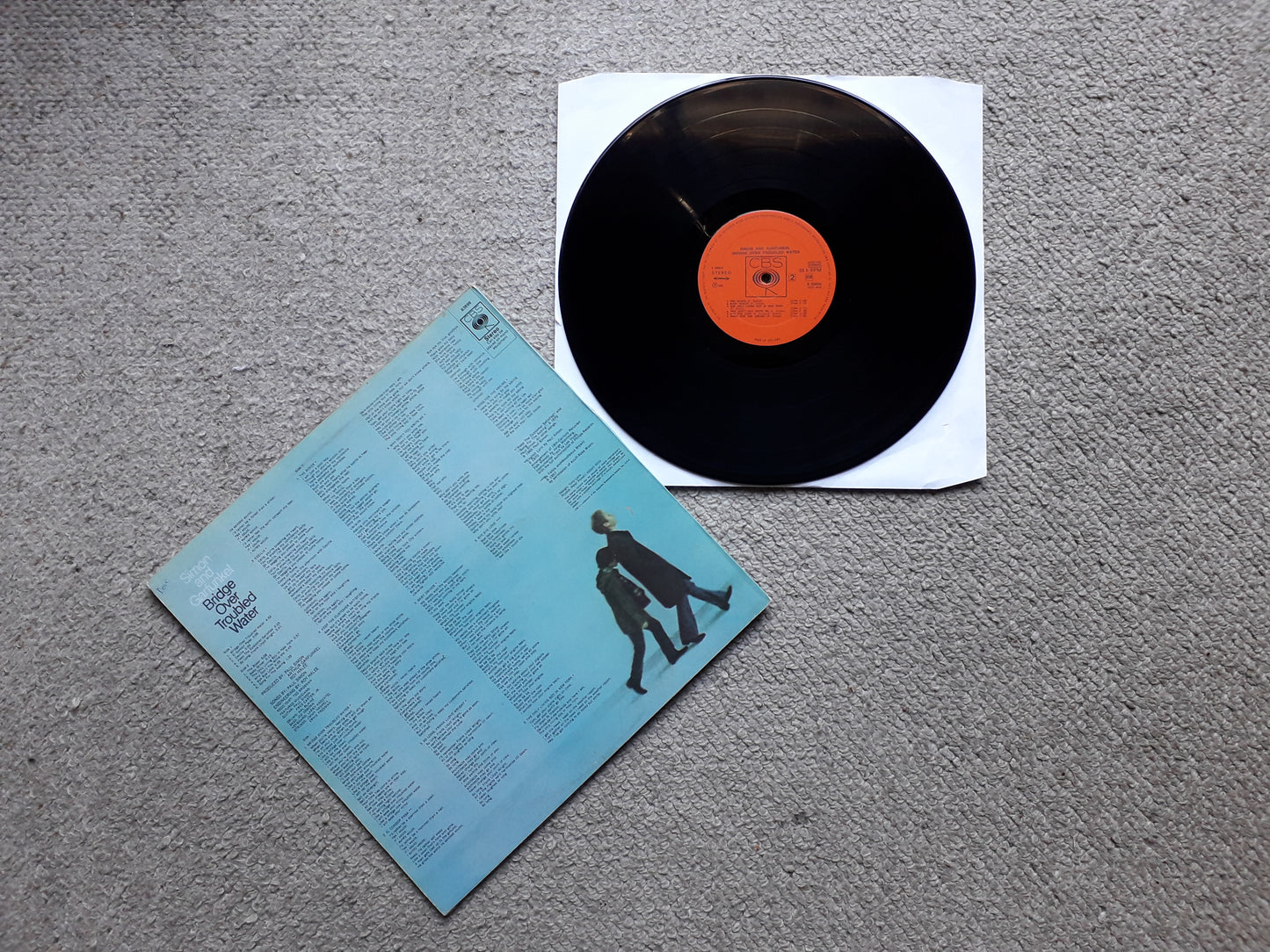 Simon & Garfunkel-Bridge Over Troubled Water LP (S 63699 Holland)