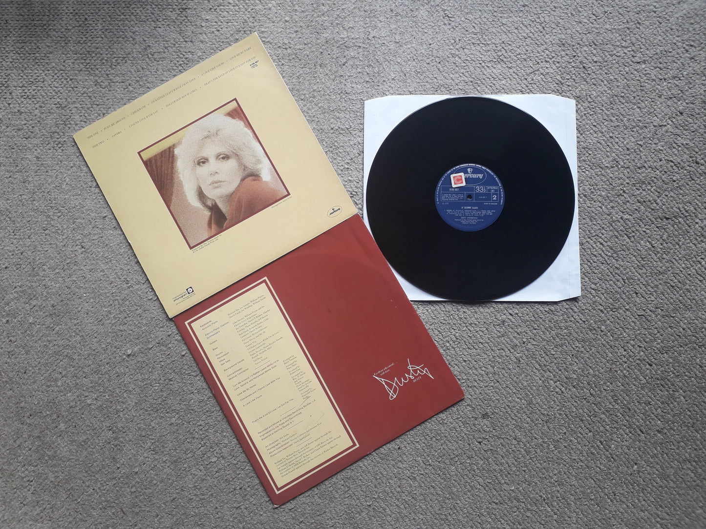 Dusty Springfield-It Begins Again LP (9109 607)
