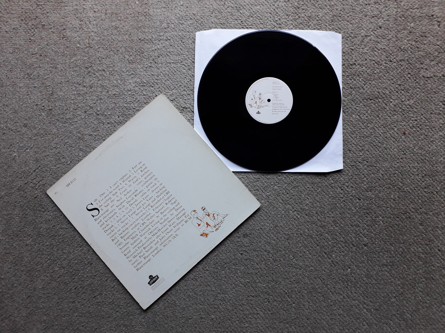 Blancmange-Happy Families LP (SH 8552)