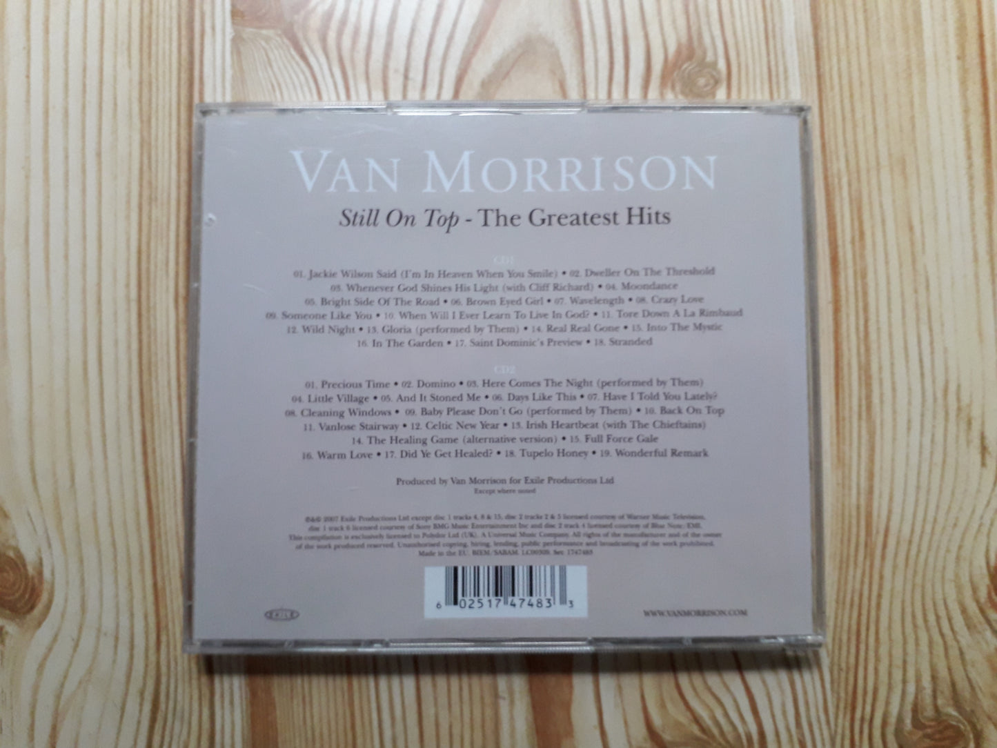 Van Morrison-Still On Top-The Greatest Hits Dbl CD (1747483)