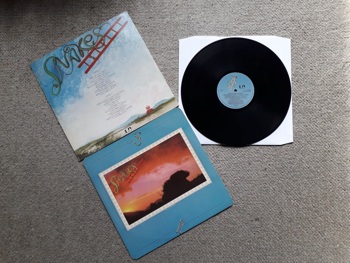 Gerry Rafferty-Snakes And Ladders LP (UAK30298)