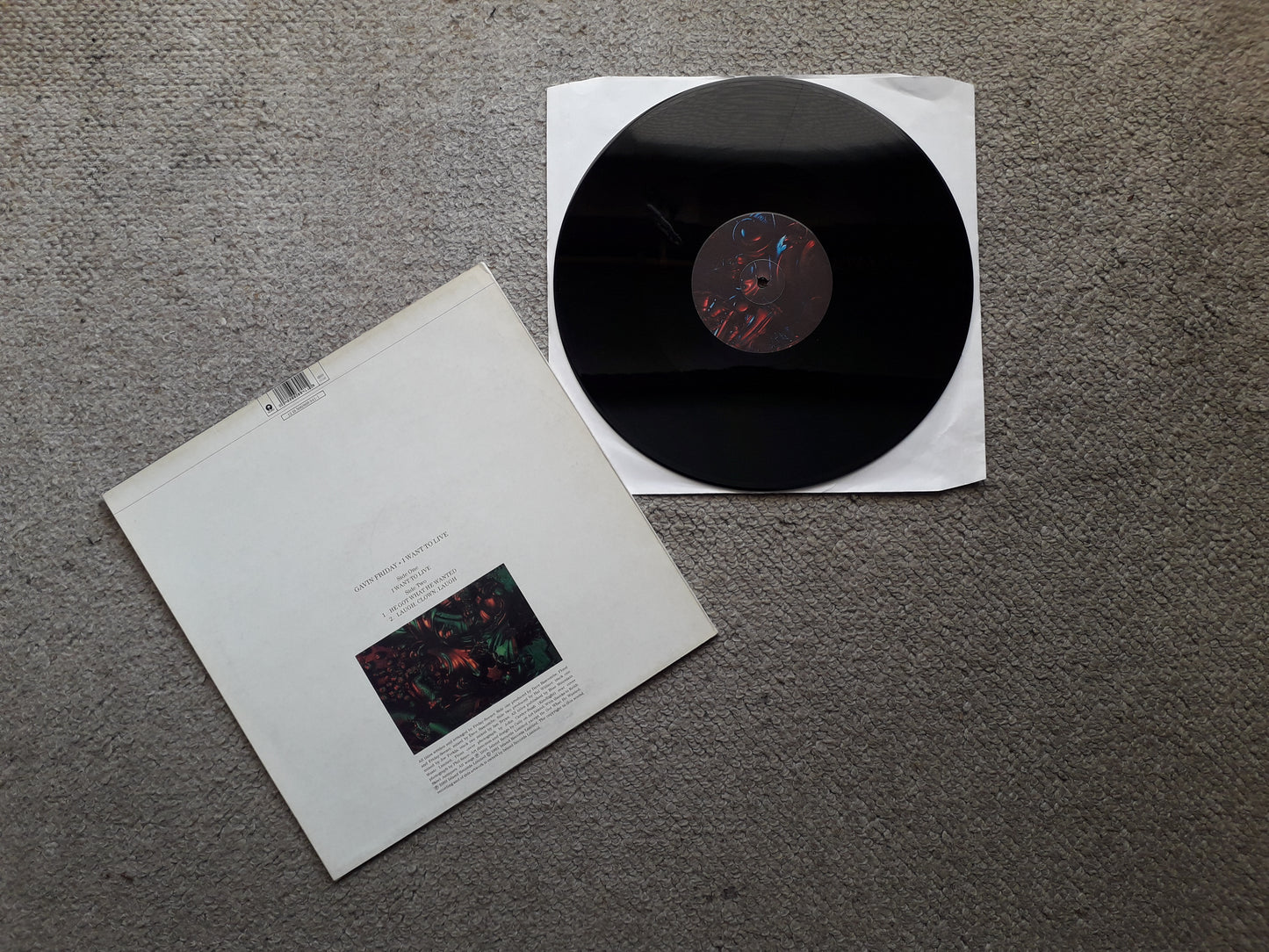 Gavin Friday-I Want To Lve 12" EP (12 IS 506)
