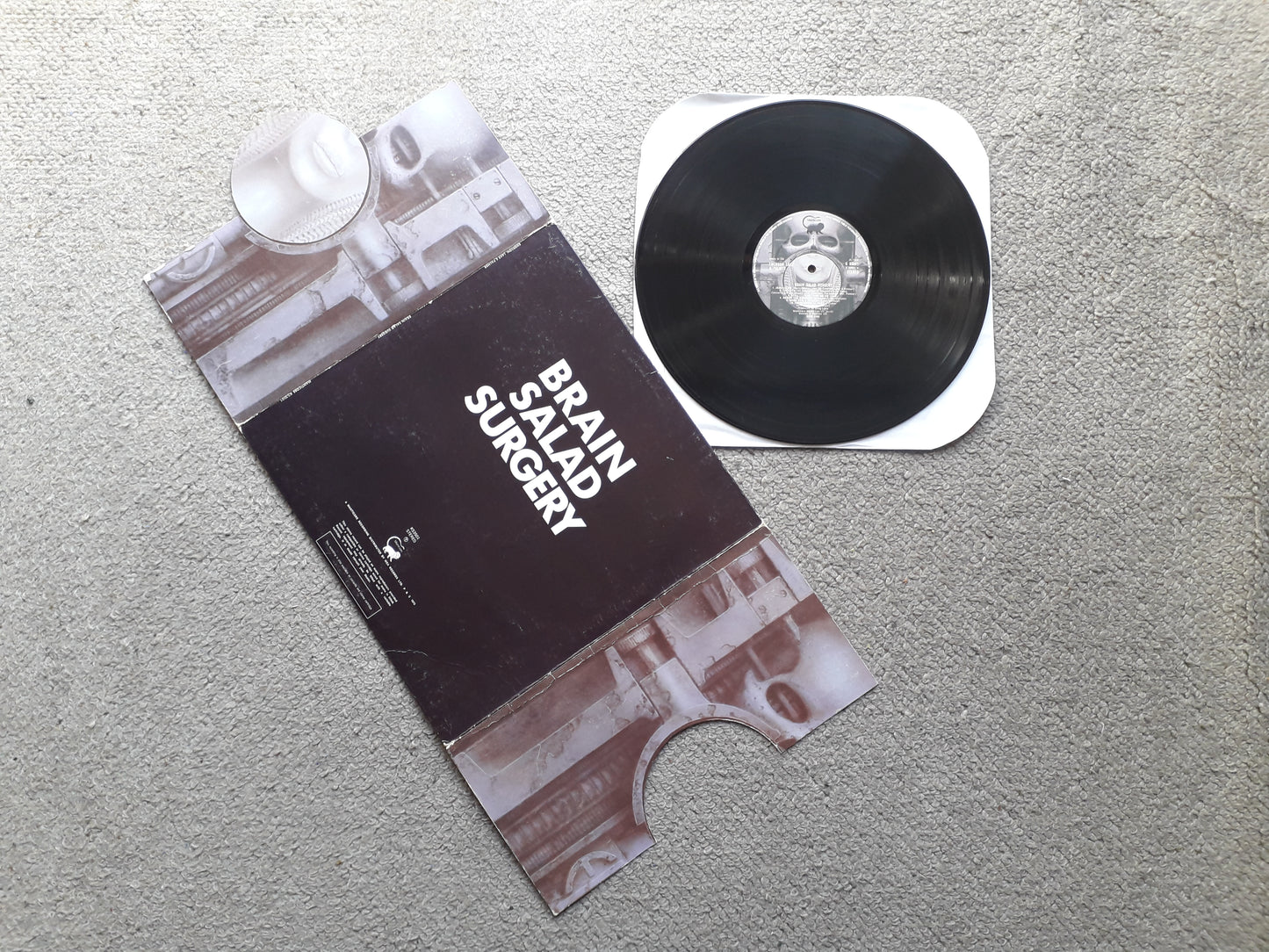 Emerson Lake & Palmer-Brain Salad Surgery LP (K53501)