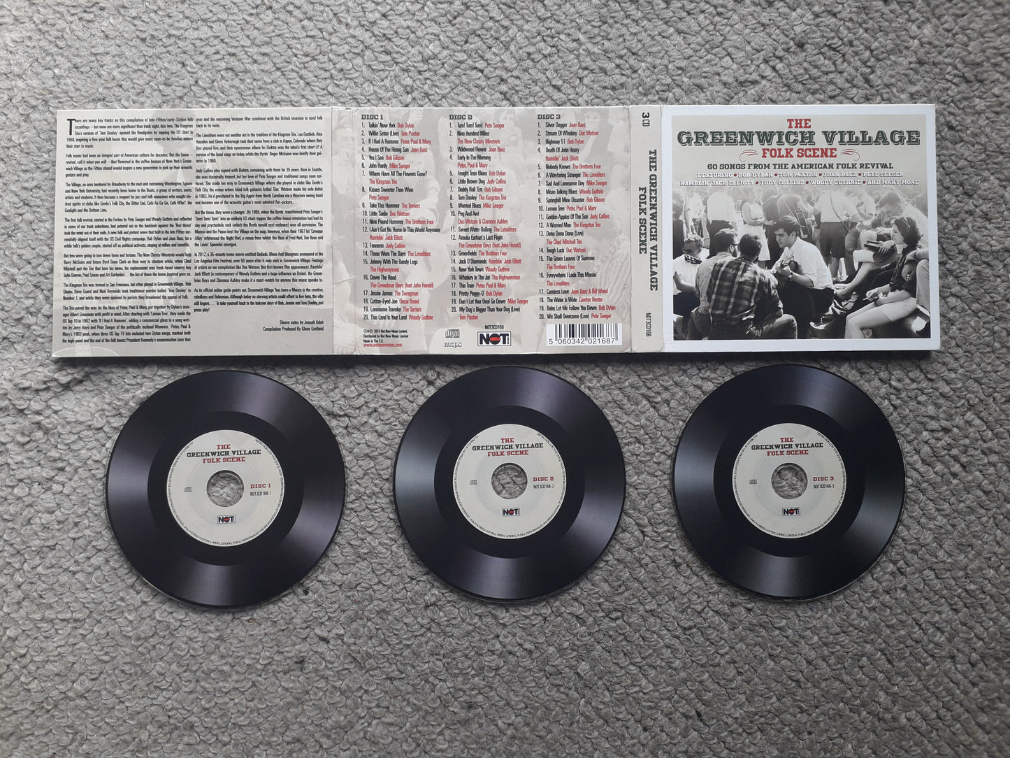 The Greenwich Village Folk Scene Triple CD Set