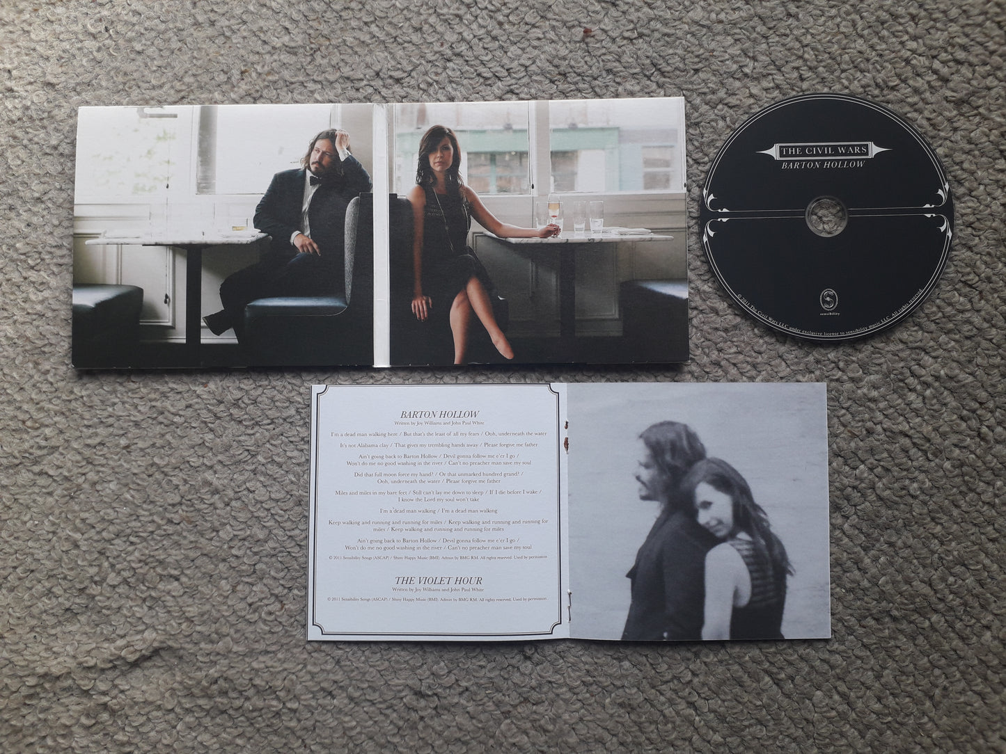 The Civil Wars-Barton Hollow CD Digipak