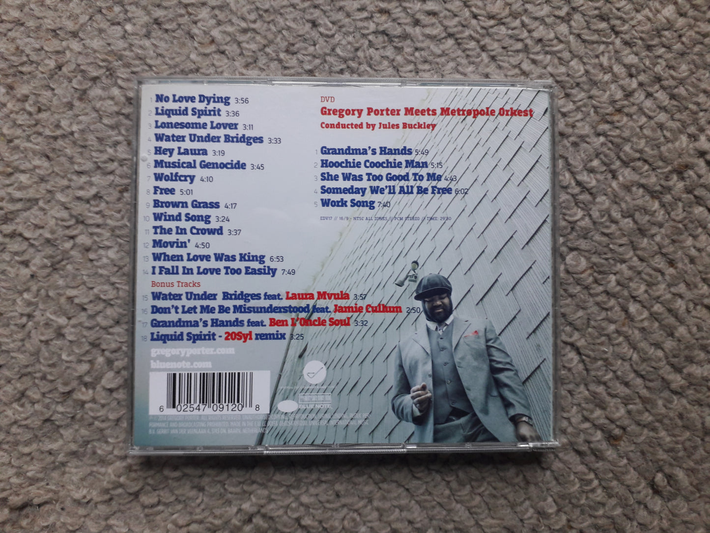 Gregory Porter-Liquid Spirit Deluxe Edition CD & DVD (