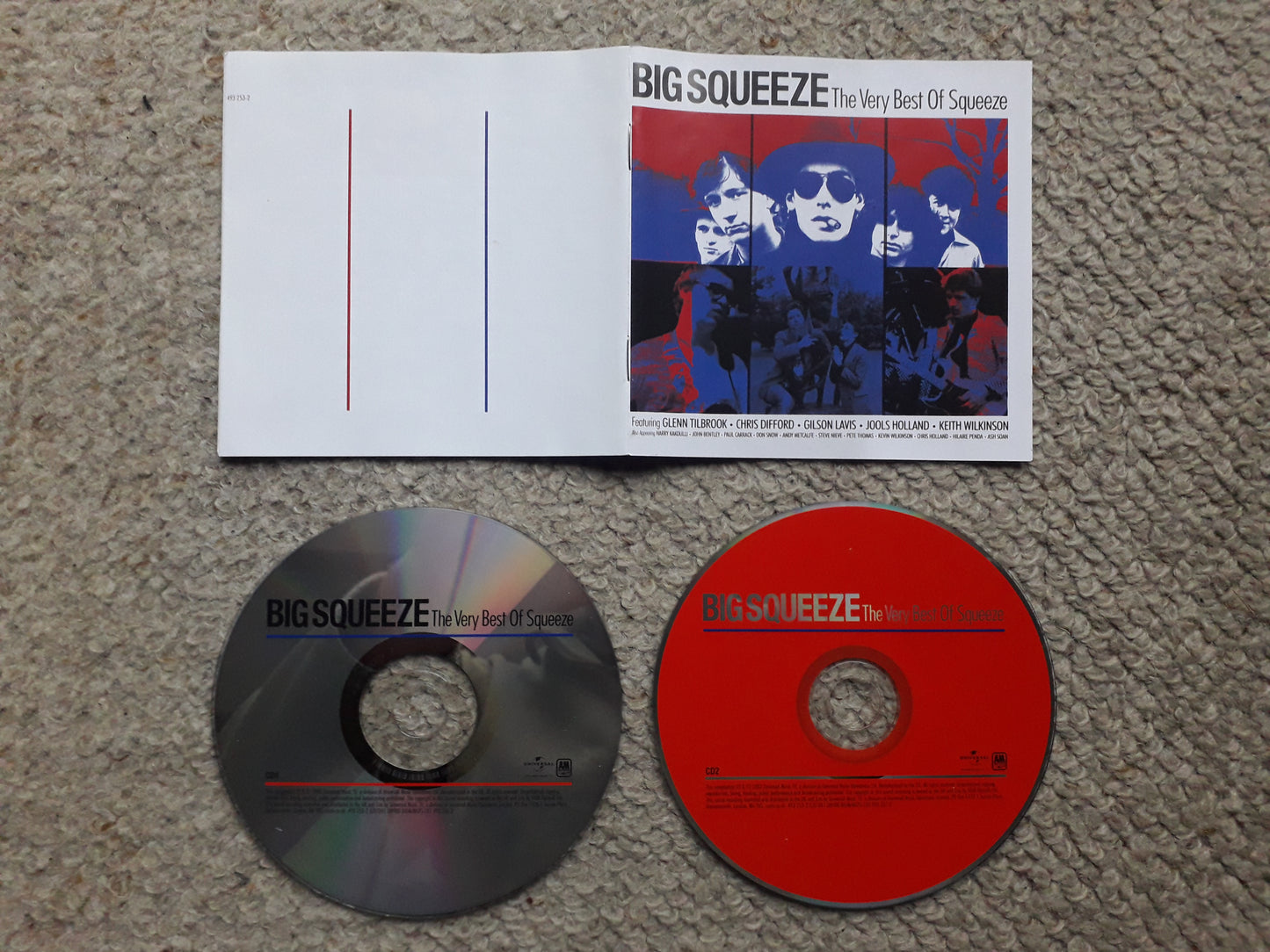 Squeeze-Big Squeeze The Vey Best Of Squeeze Ltd Dbl CD