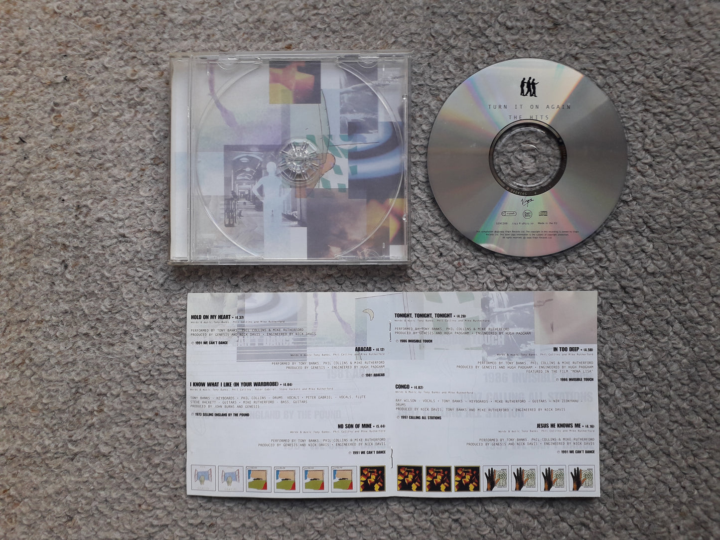 Genesis-Turn It On Again The Hits CD (GENCDX8)