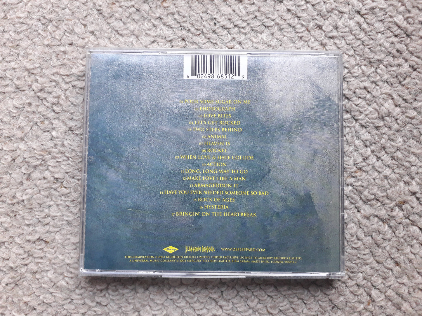 Def Leppard-Best Of CD (986851-2)