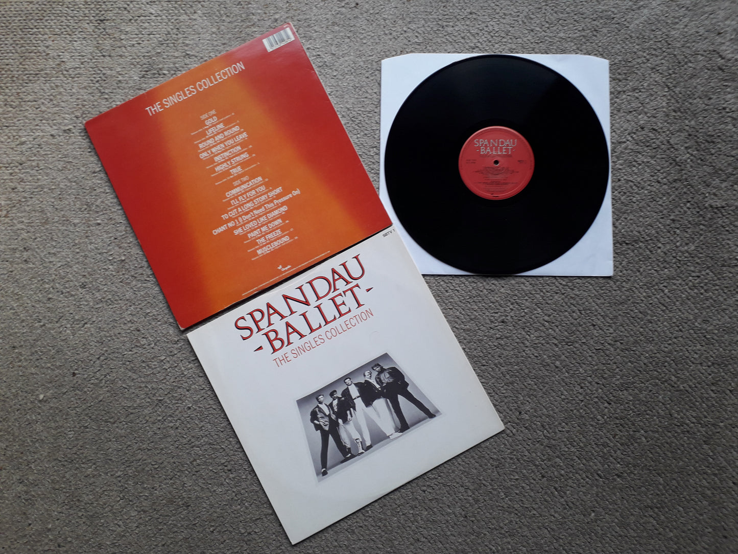 Spandau Ballet-The Singles Collection LP (SBTV 1)