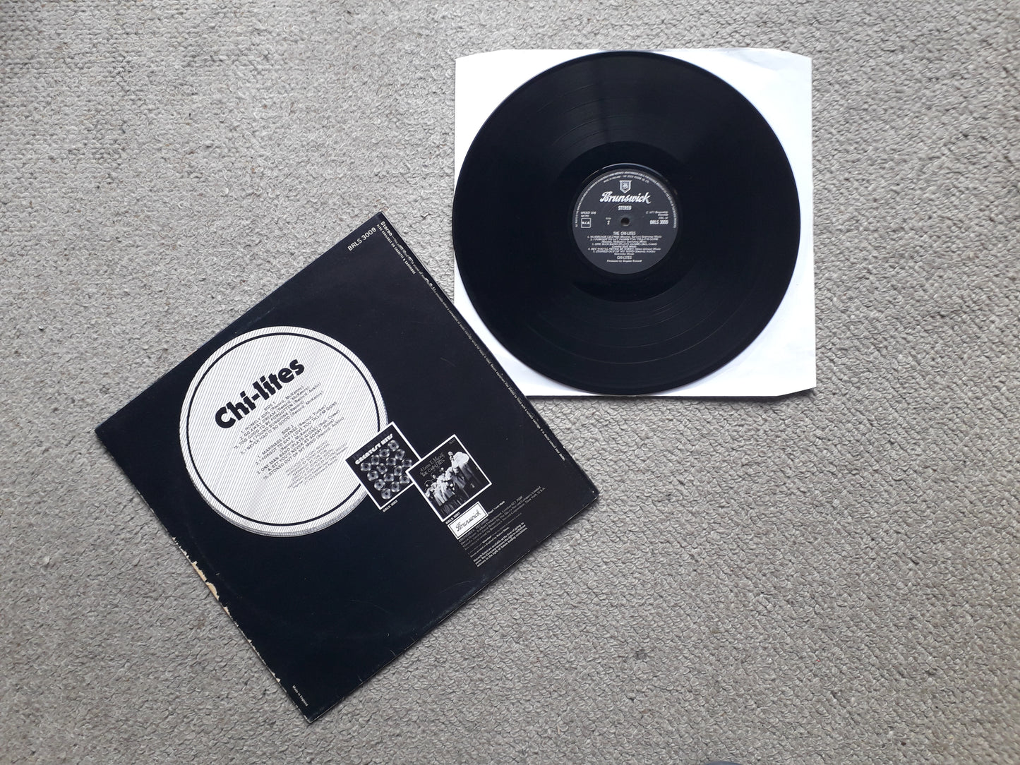 Chi-Lites-Chi-Lites LP (BRLS 3009)