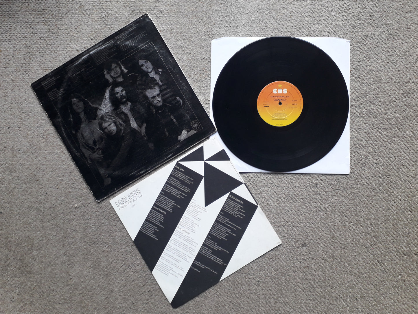 Lone Star-Firing On All Six LP (S 82213)