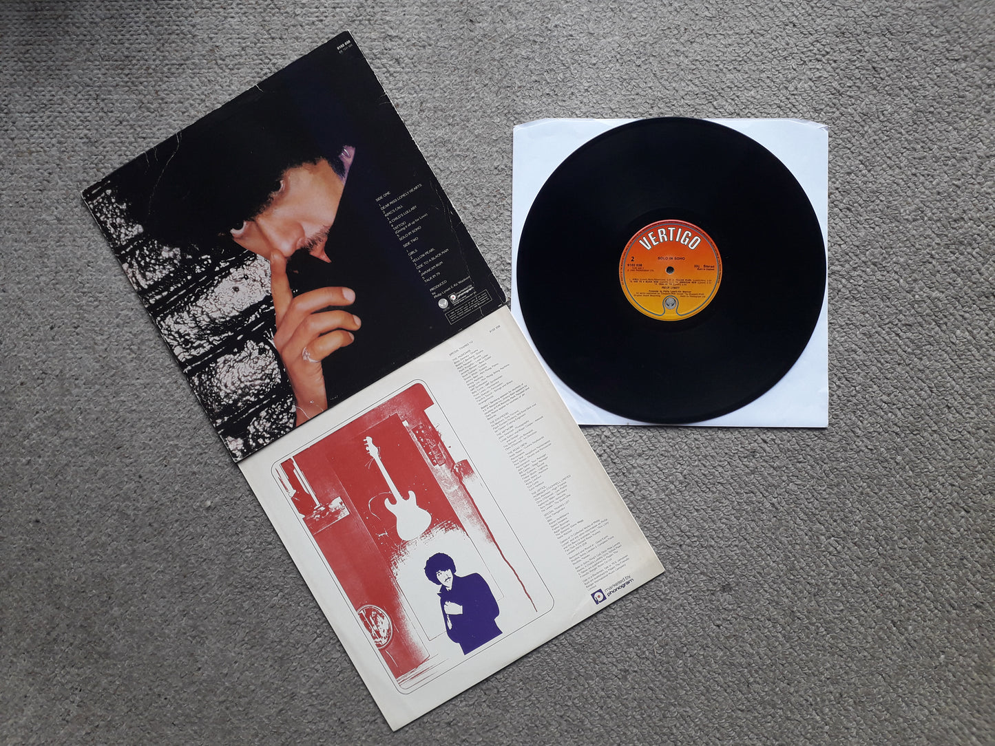 Philip Lynott-Solo In Soho LP (9102 038)
