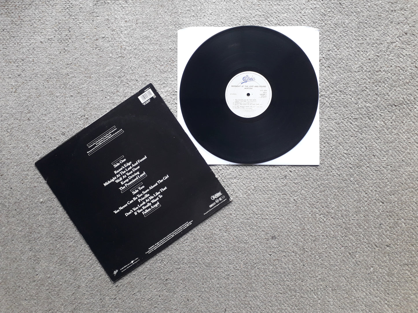 Meat Loaf-Midnight At The Lost And Found LP (450360 1)