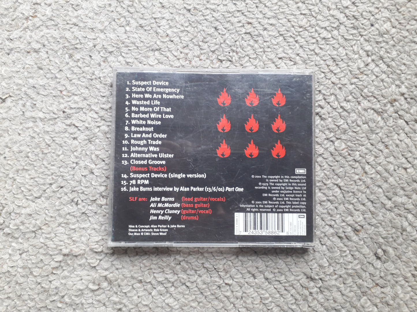 Stiff Little Fingers-Inflammable Material CD + Bonus Tracks