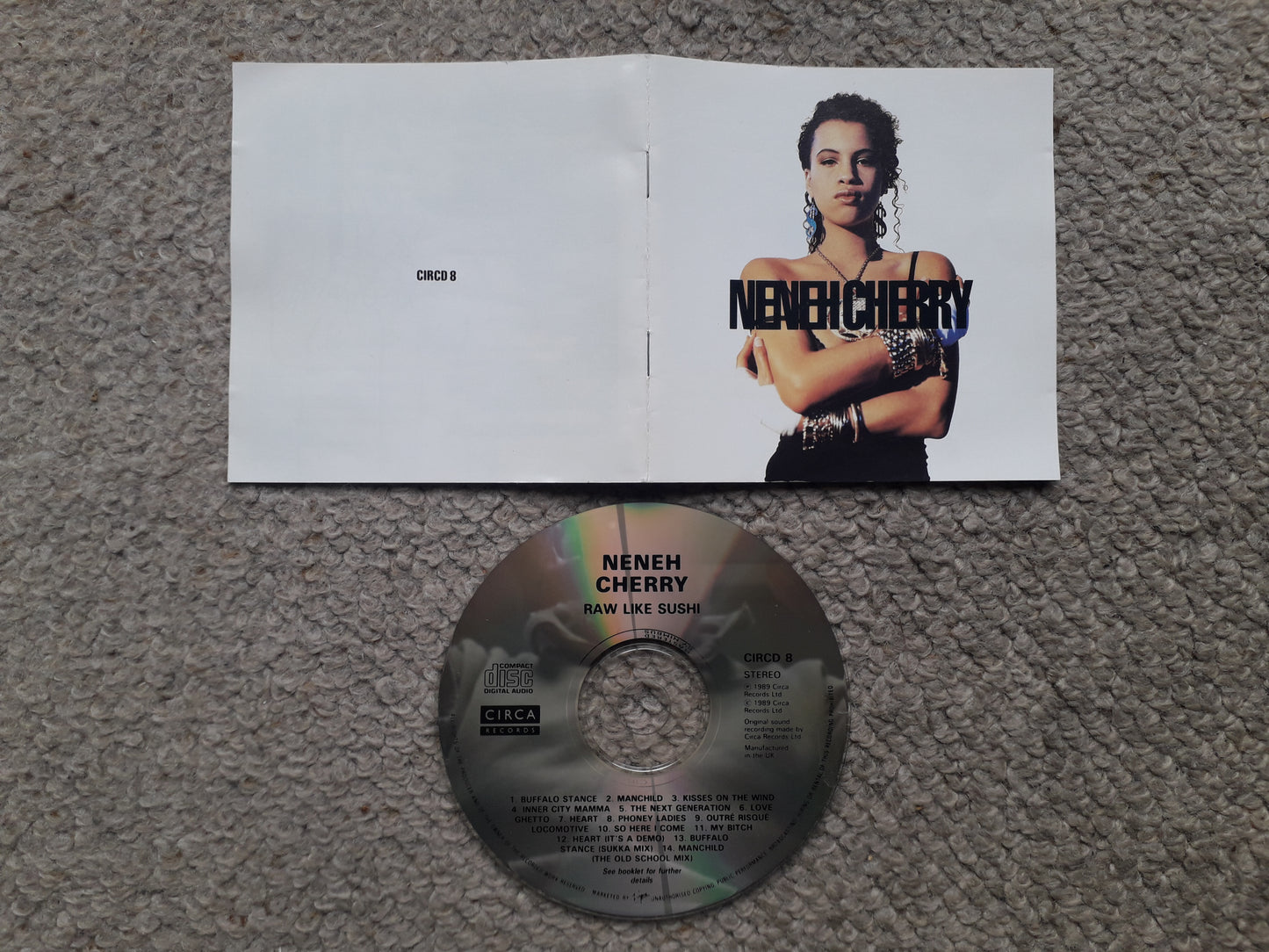 Neneh Cherry-Raw Like Sushi CD (CIRCD 8)