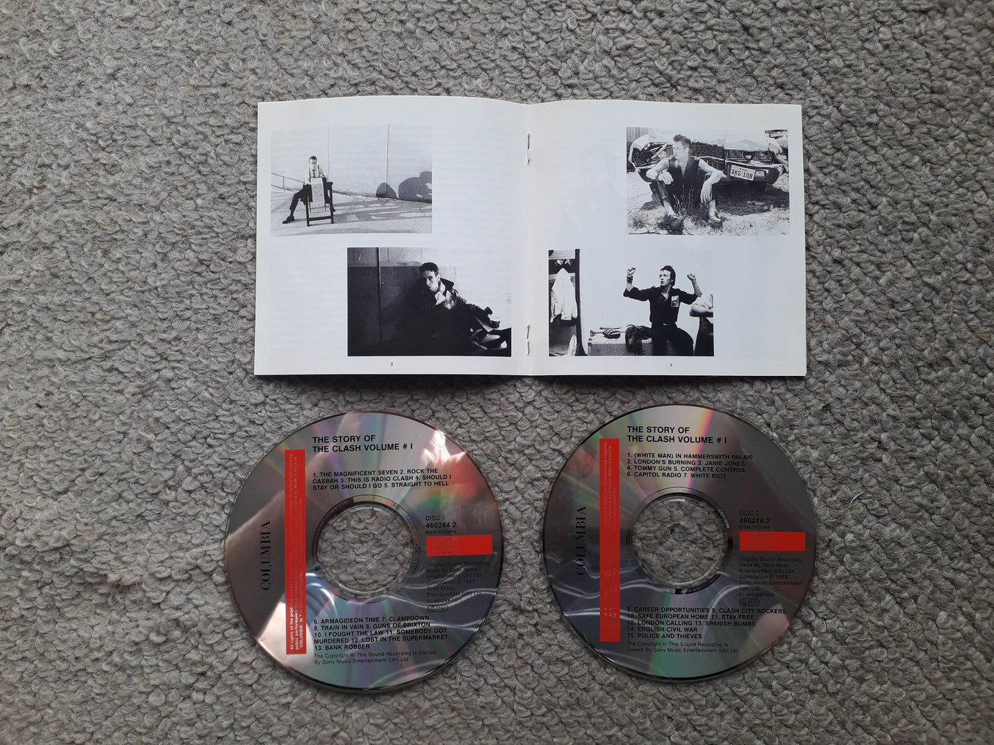 The Clash-The Story Of The Clash Volume. 1 Double CD (460244 2)