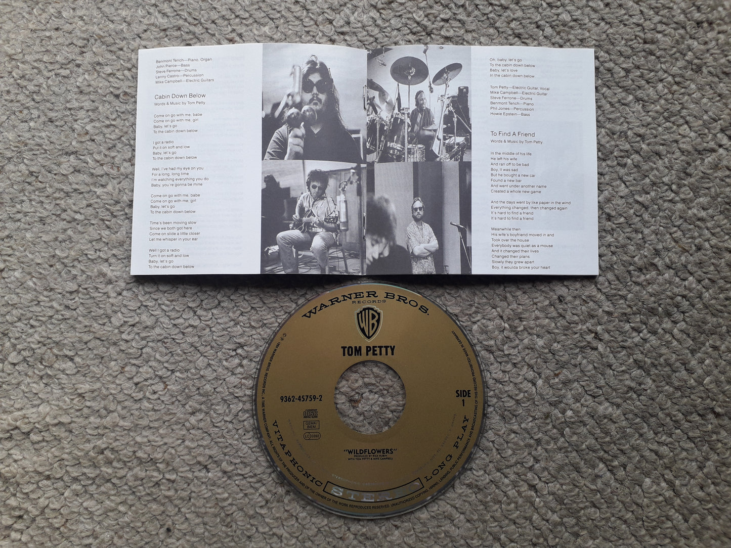 Tom Petty-Wildflowers CD (9362-45759-2)