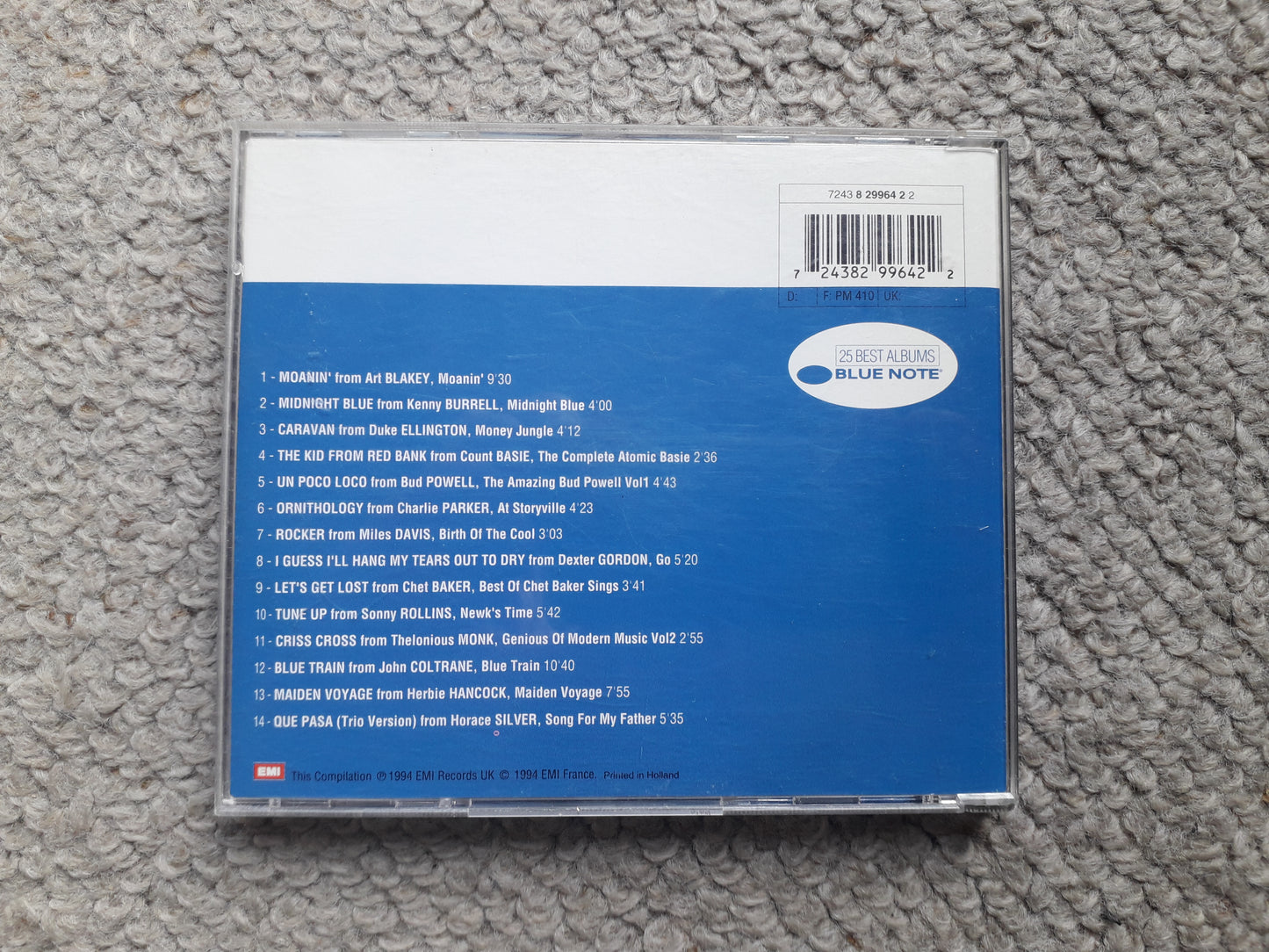 The Best Of Blue Note CD (0 7243 829964 2)