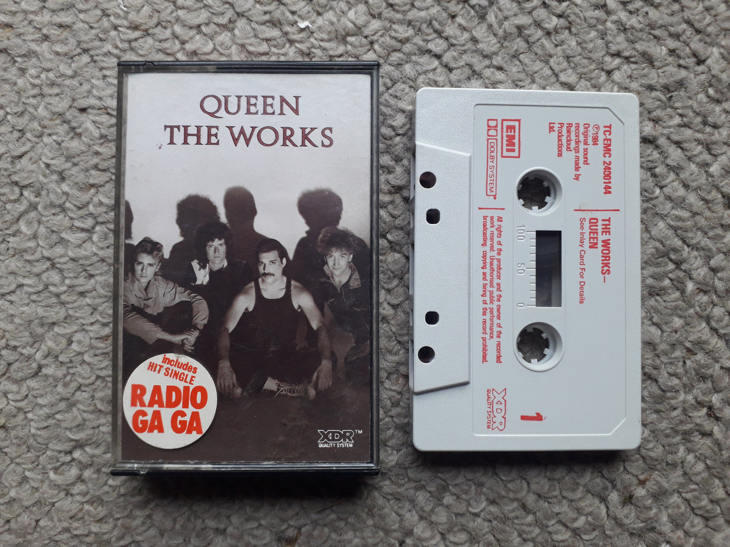 Queen-The Works Cassette (TC-EMC 24 0014 4)