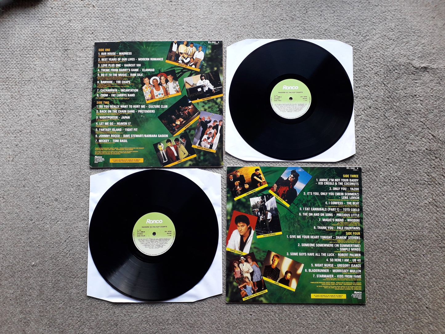 Raiders Of The Pop Charts Part 1 & 2 LP's X2 (RTL 2088 A & B)