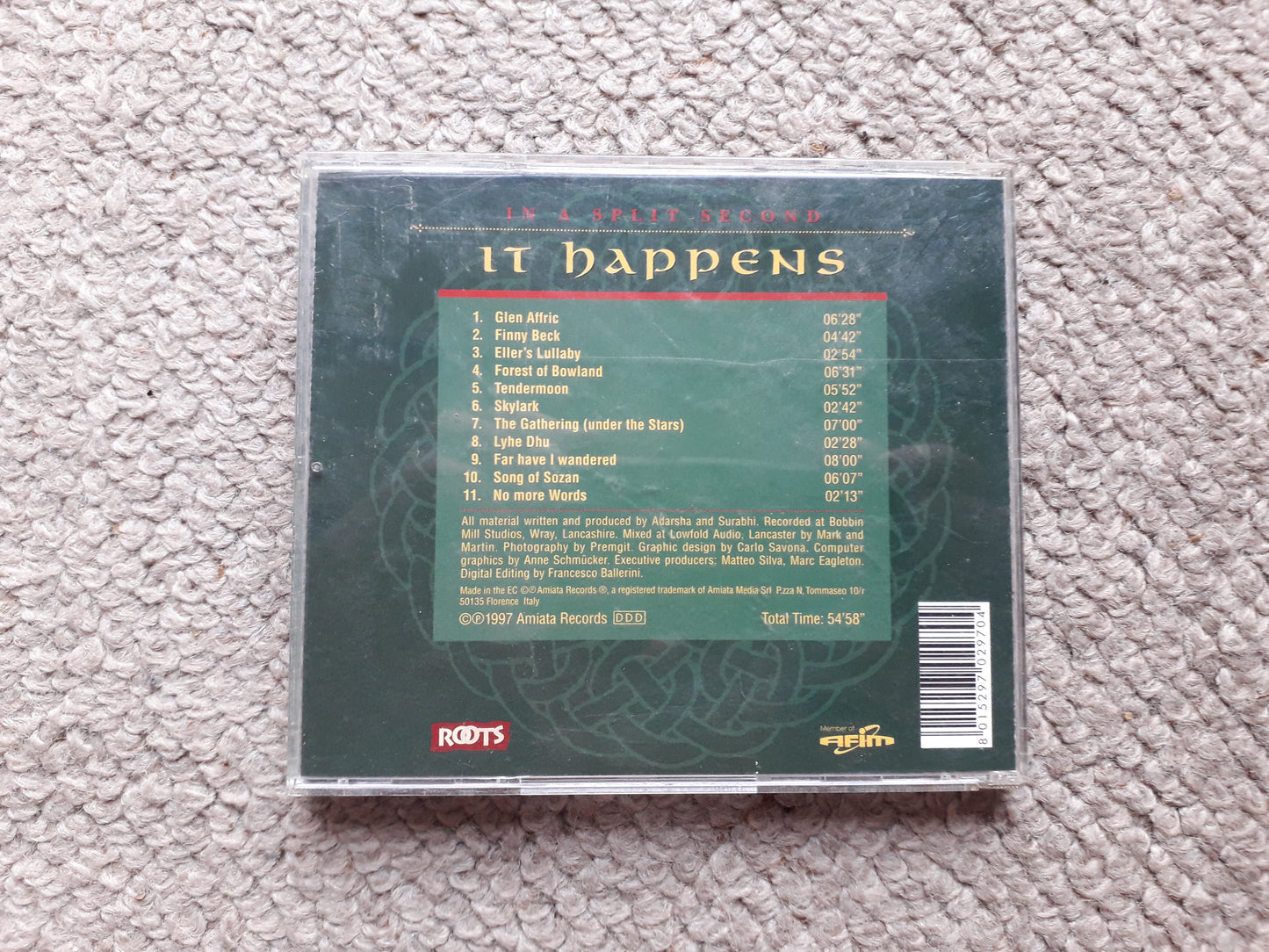 In A Split Second-It Happens CD (ARNR 0297)