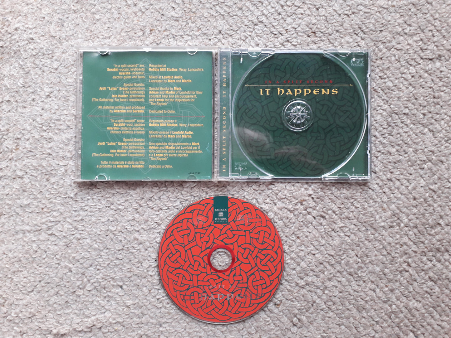 In A Split Second-It Happens CD (ARNR 0297)