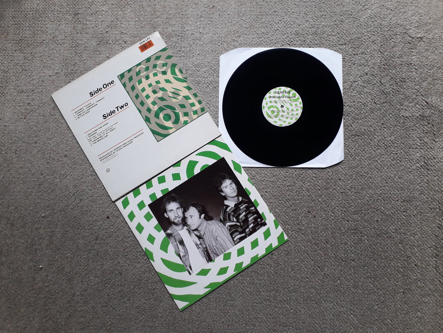 Genesis-Invisible Touch LP (GEN LP2)
