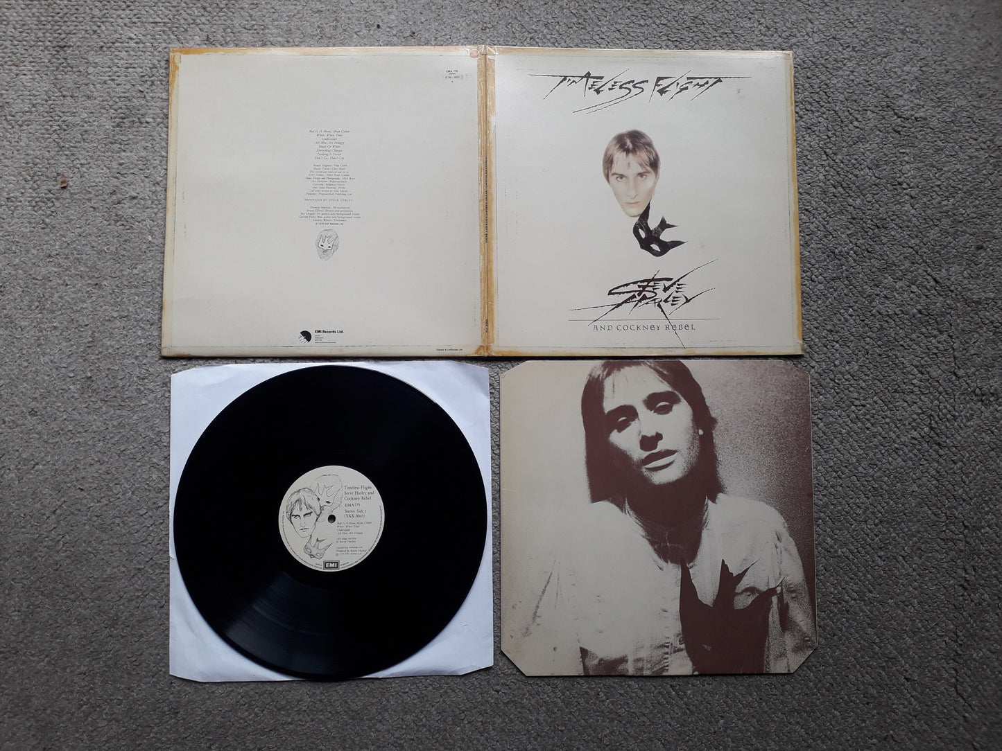 Steve Harley & Cockney Rebel-Timeless Flight LP (EMA 775)