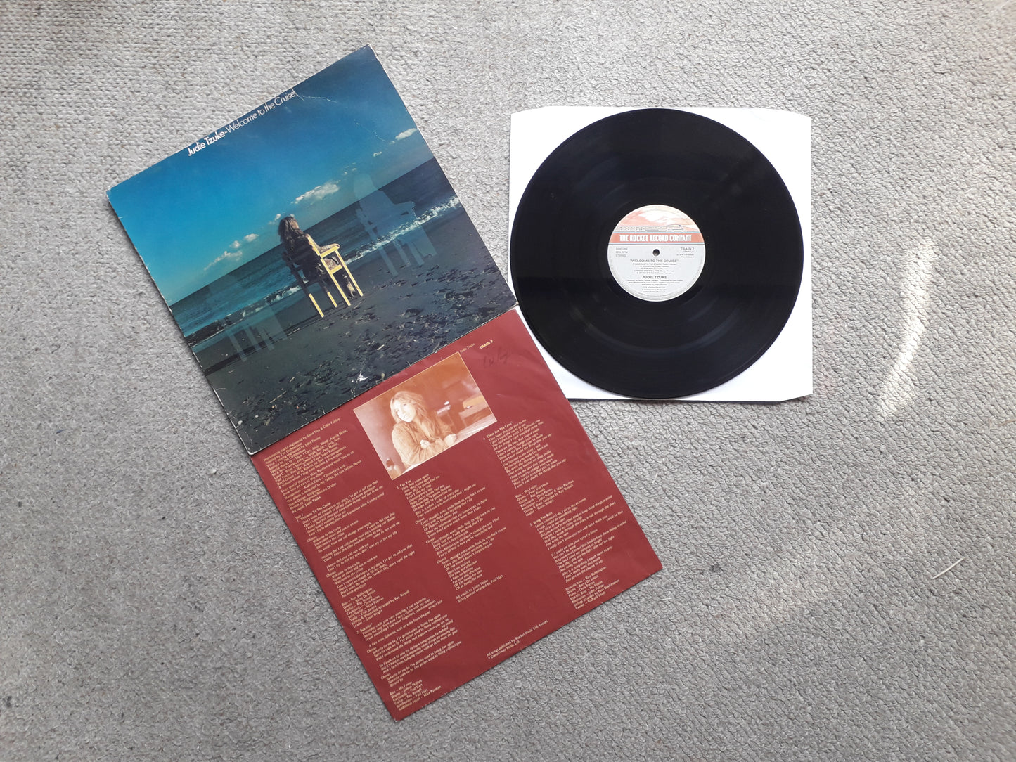 Judie Tzuke-Welcome To The Cruise LP (TRAIN 7)