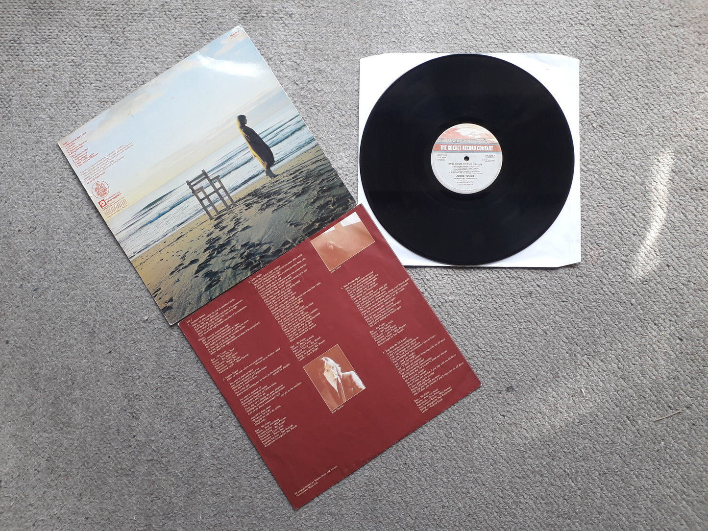 Judie Tzuke-Welcome To The Cruise LP (TRAIN 7)