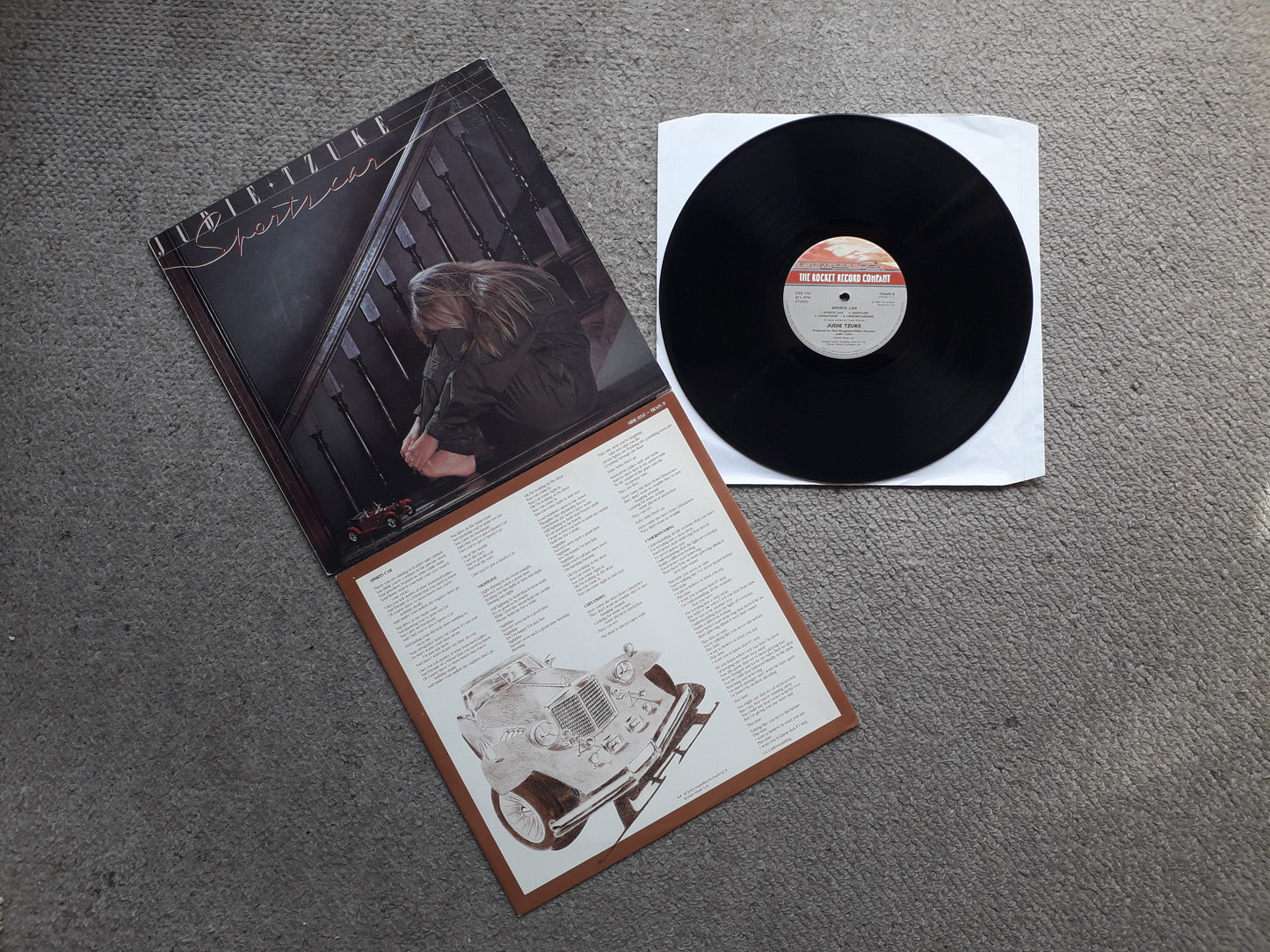 Judie Tzuke-Sports Car LP (TRAIN 9)