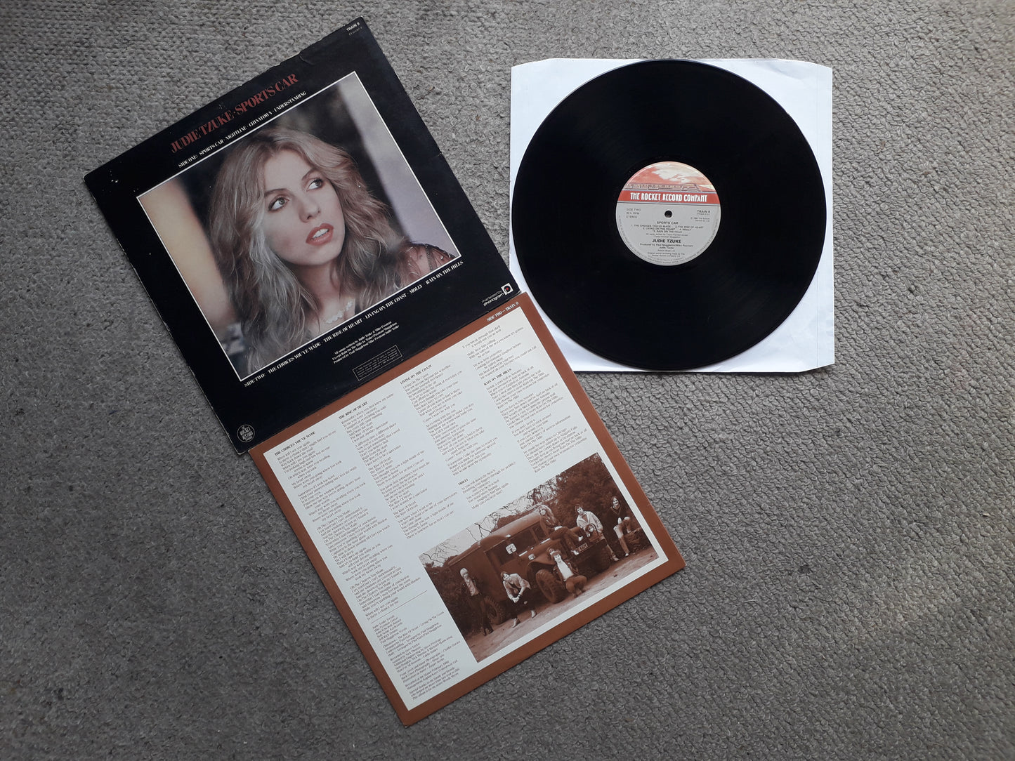 Judie Tzuke-Sports Car LP (TRAIN 9)