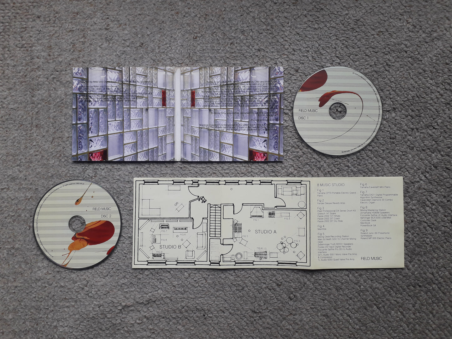 Field Music-(Measure) Double CD (MI0149CD) Digipak G/Fold