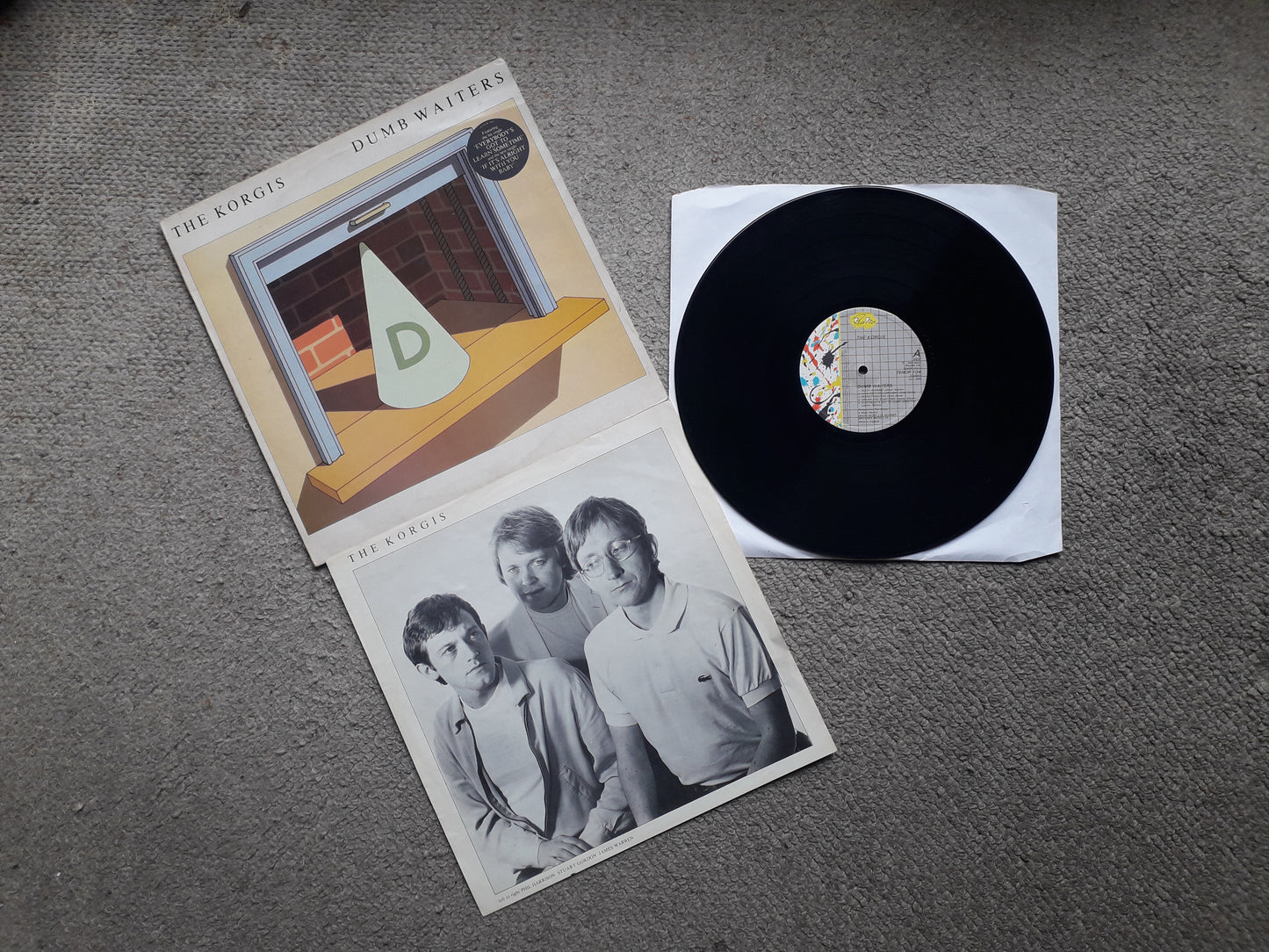 The Korgis-Dumb Waiters LP (TENOR 104)
