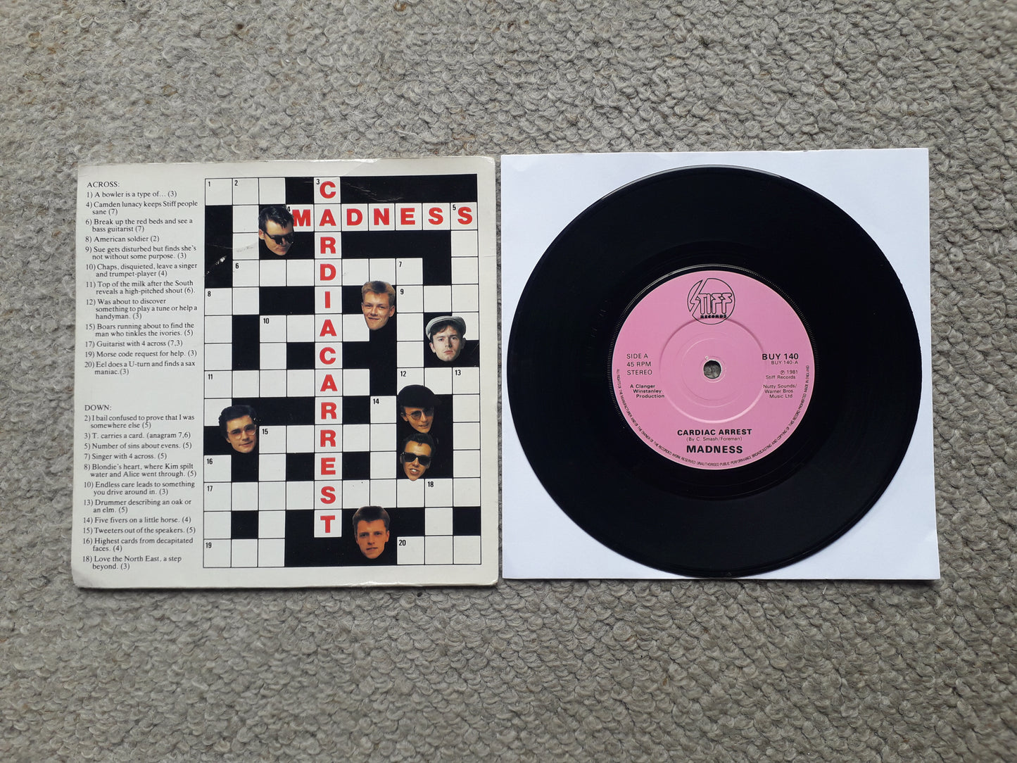 Madness-Cardiac Arrest 7" (BUY 140)