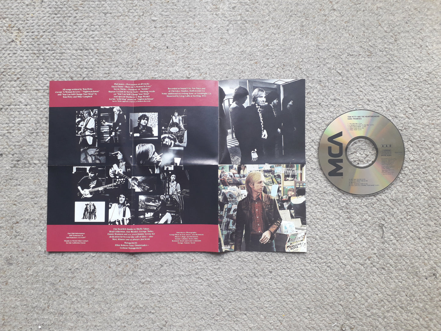 Tom Petty & The Heartbreakers-Hard Promises CD (MCAD-31066)